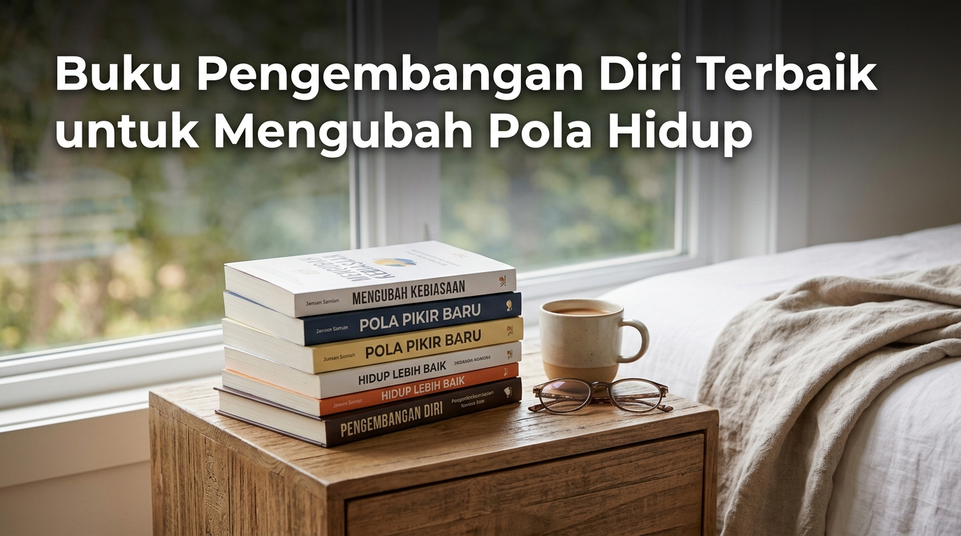 Buku Pengembangan Diri Terbaik untuk Mengubah Pola Hidup