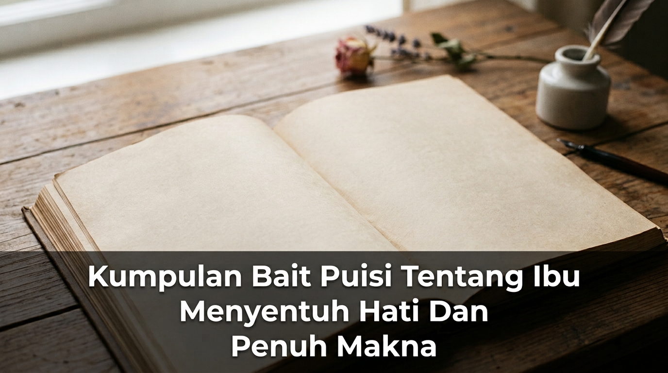 Kumpulan Bait Puisi Tentang Ibu Menyentuh Hati Dan Penuh Makna